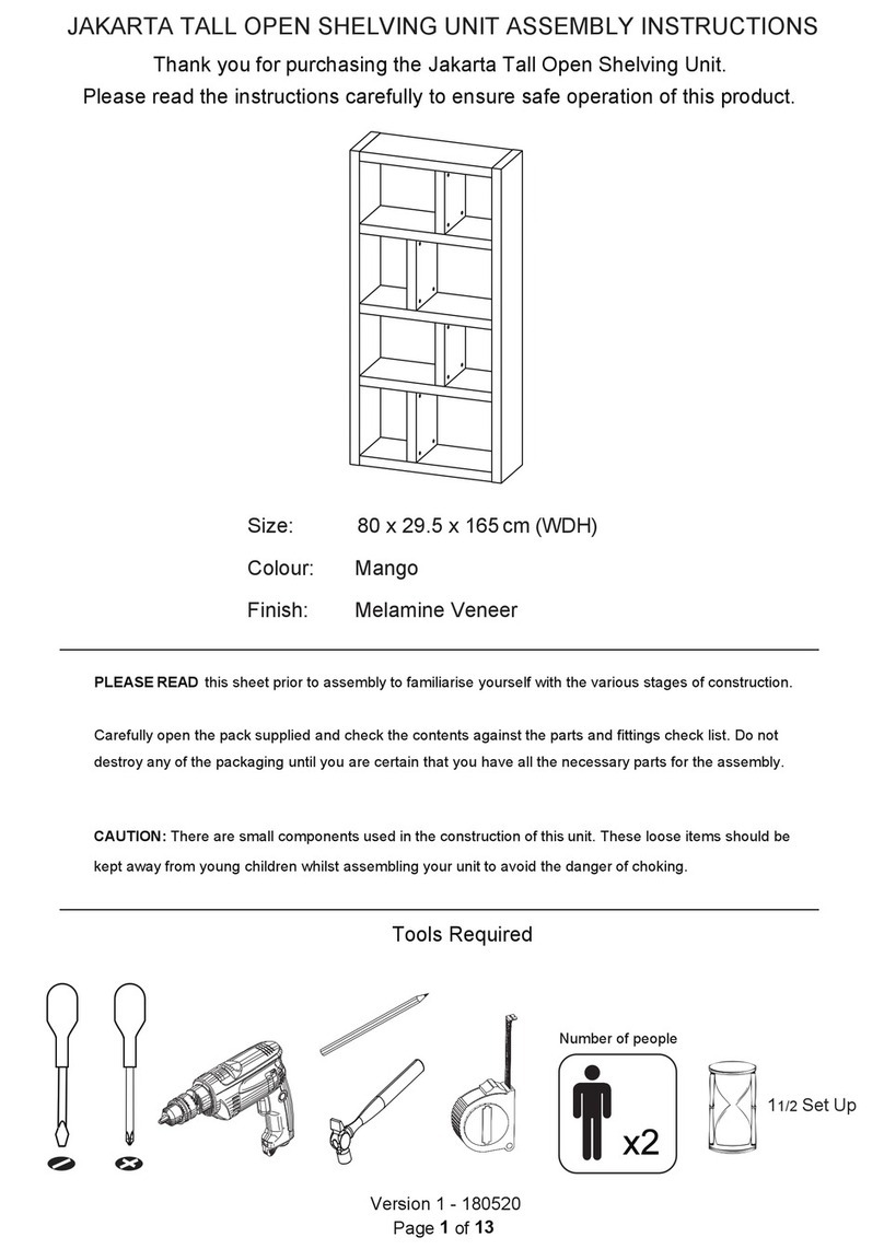 GFW JAKARTA Assembly instructions