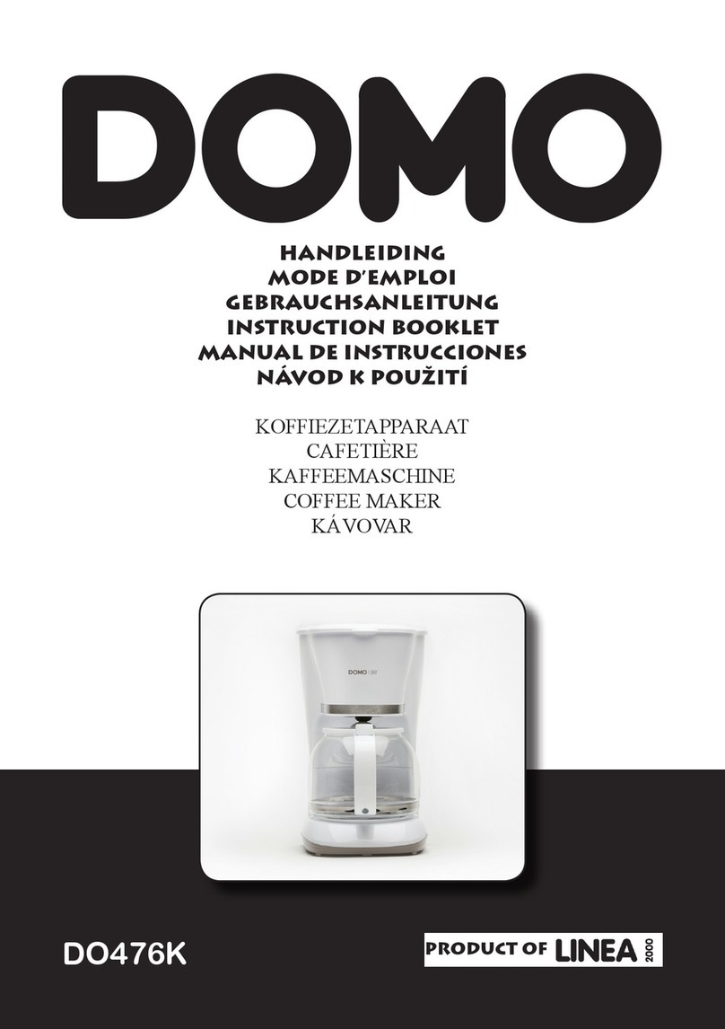 Linea 2000 DOMO DO476K Instruction booklet