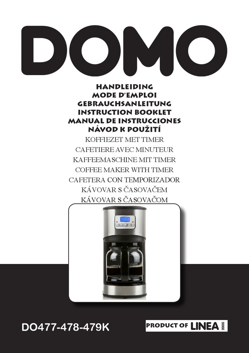 Linea 2000 DOMO DO477 Instruction booklet