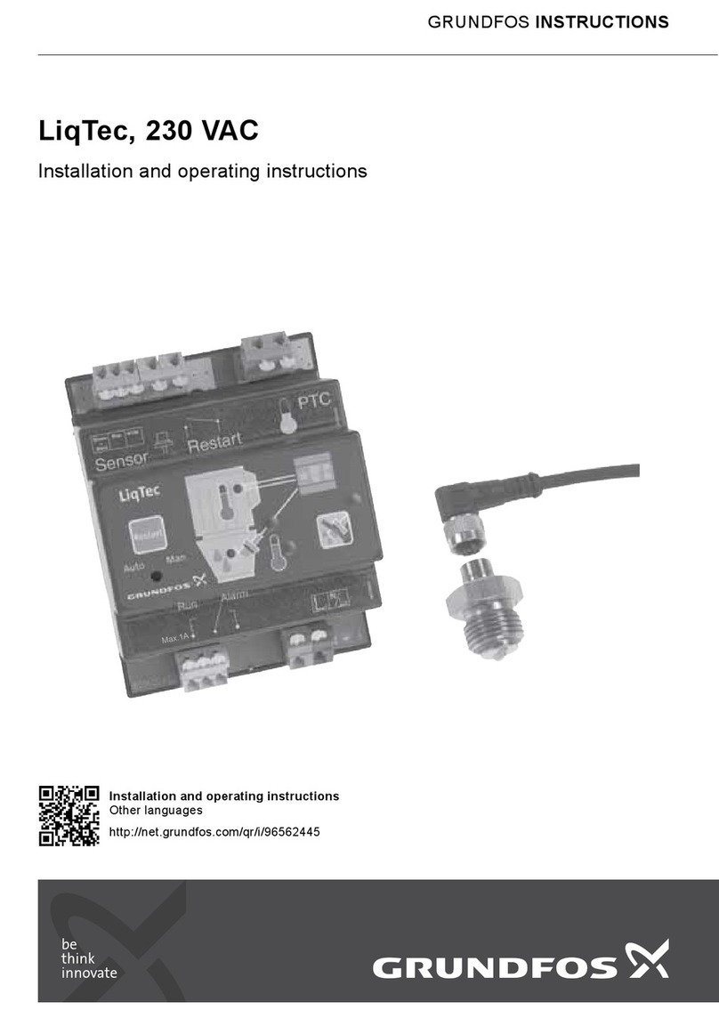 Grundfos LiqTec User manual