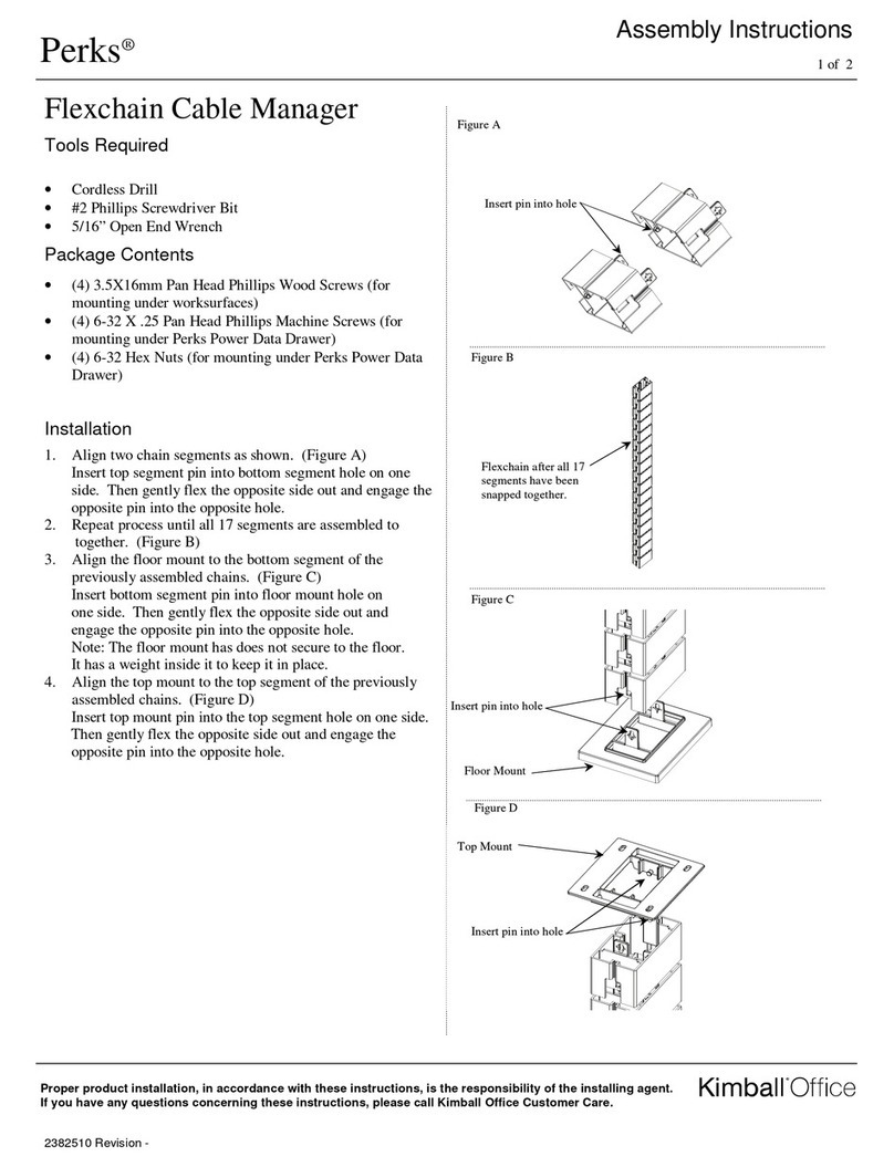 Kimball Perks Assembly instructions