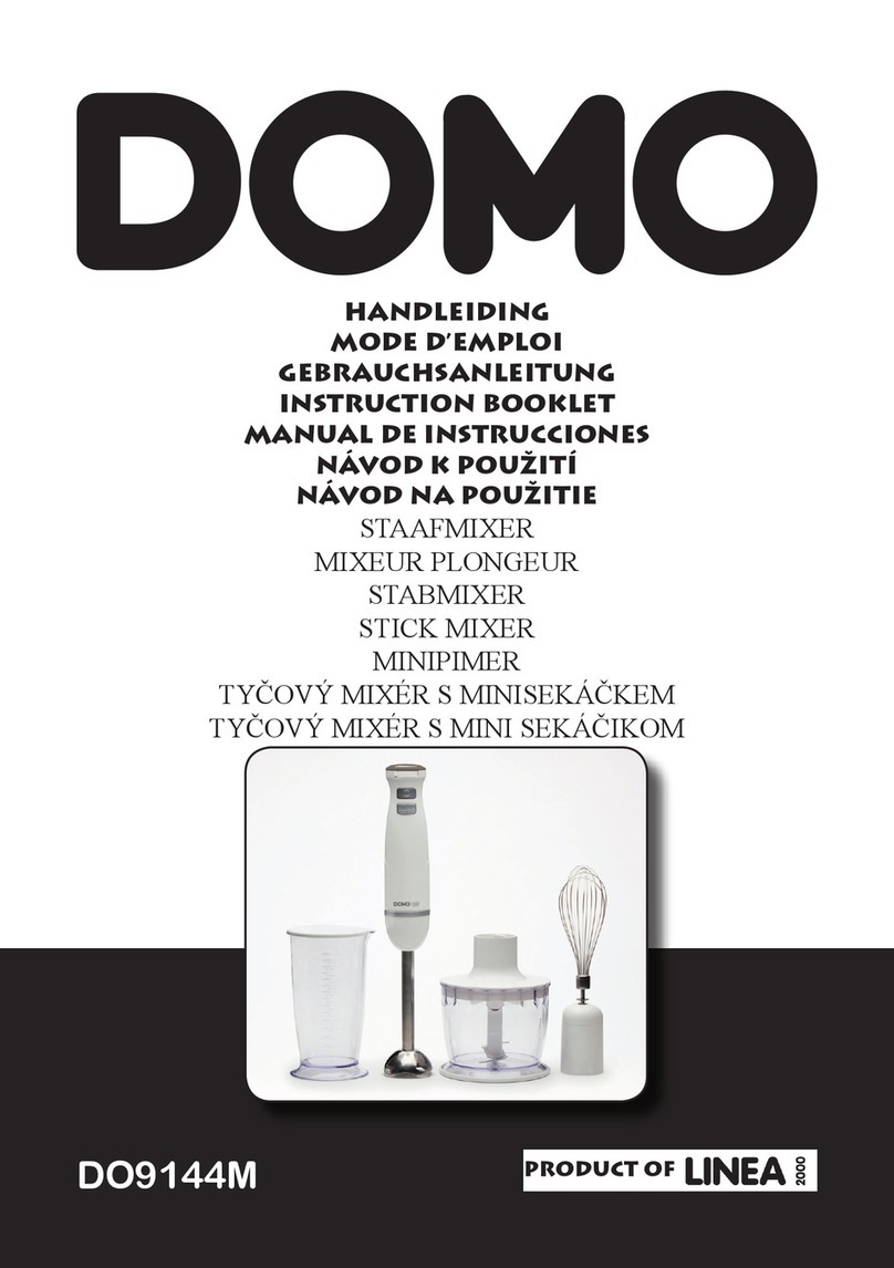 Linea 2000 DOMO DO9144M Instruction booklet