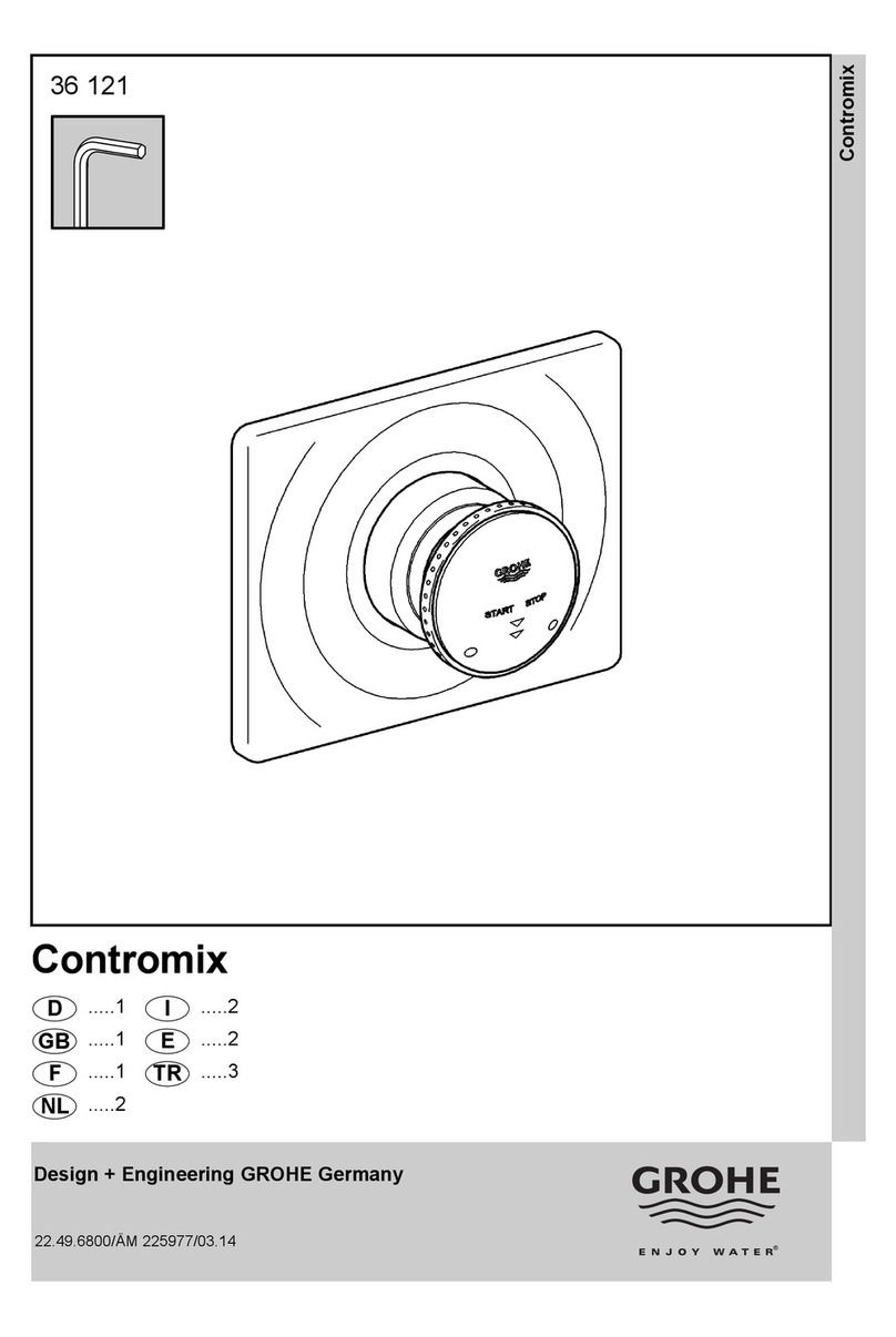 Grohe Contromix 36 121 manual