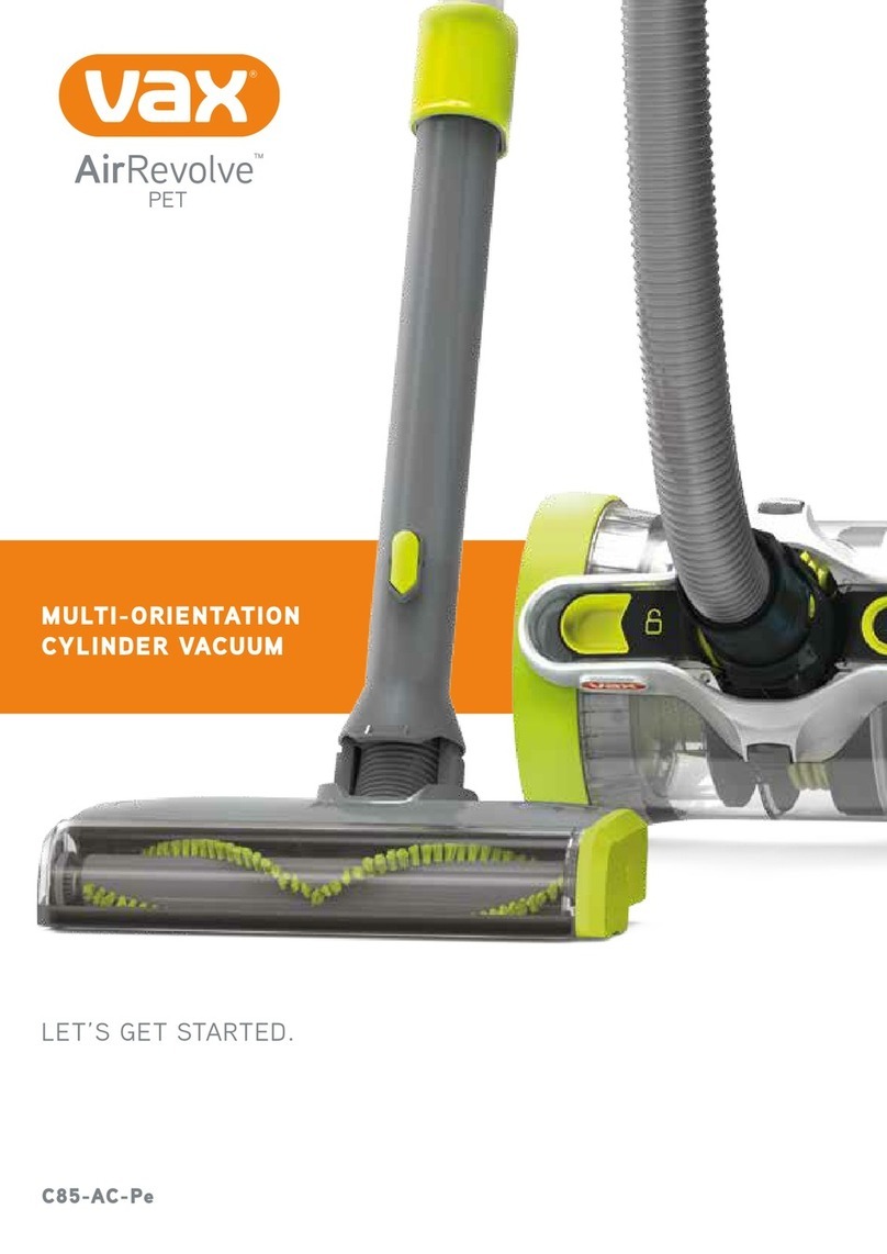 Vax Air Revolve PET User manual