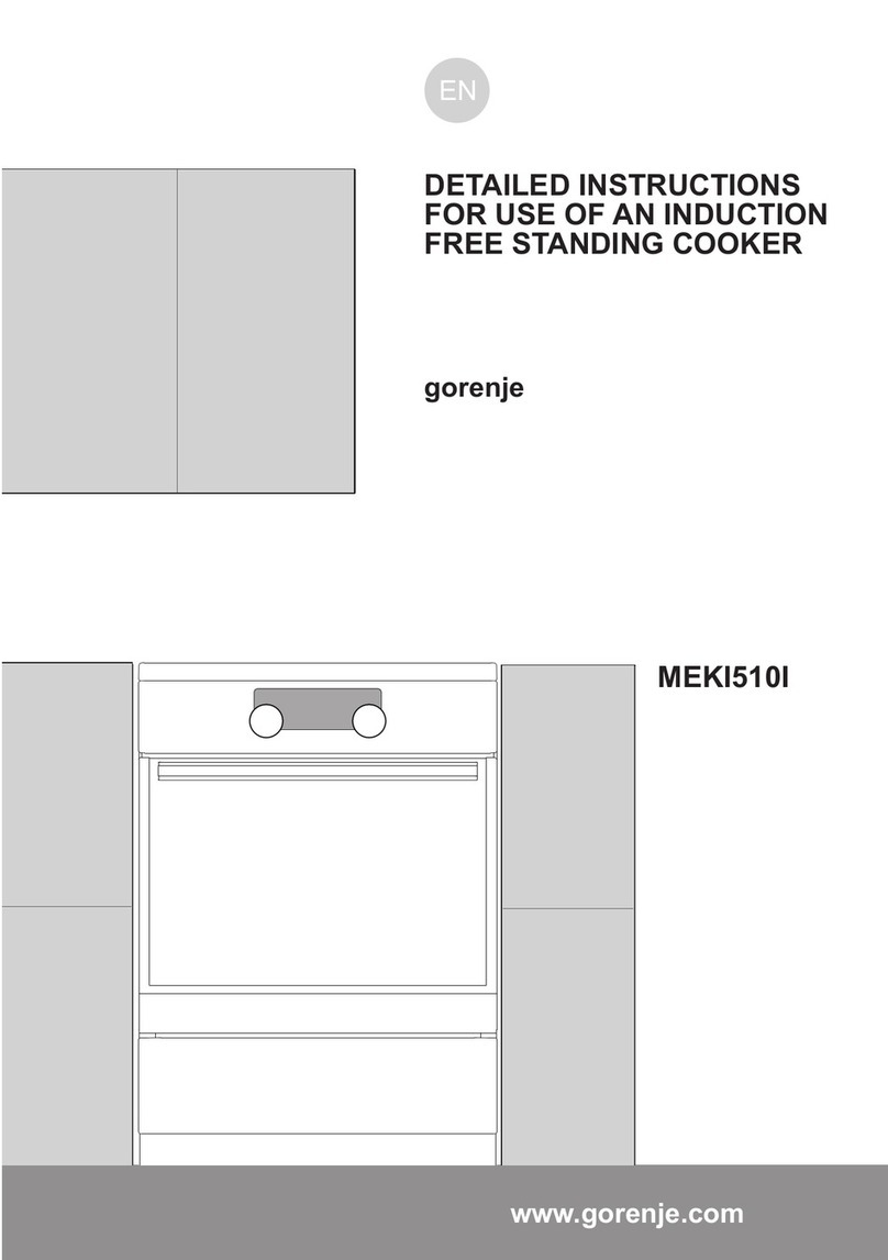 Gorenje MEKI510I Technical manual