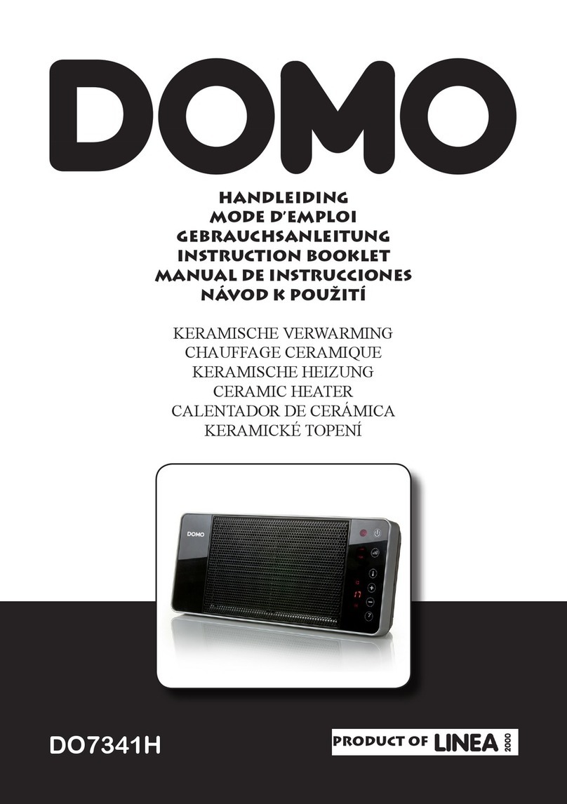 Linea 2000 DOMO DO7341H Instruction booklet