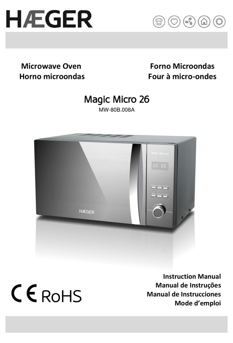HAEGER Magic Micro 26 instruction manual