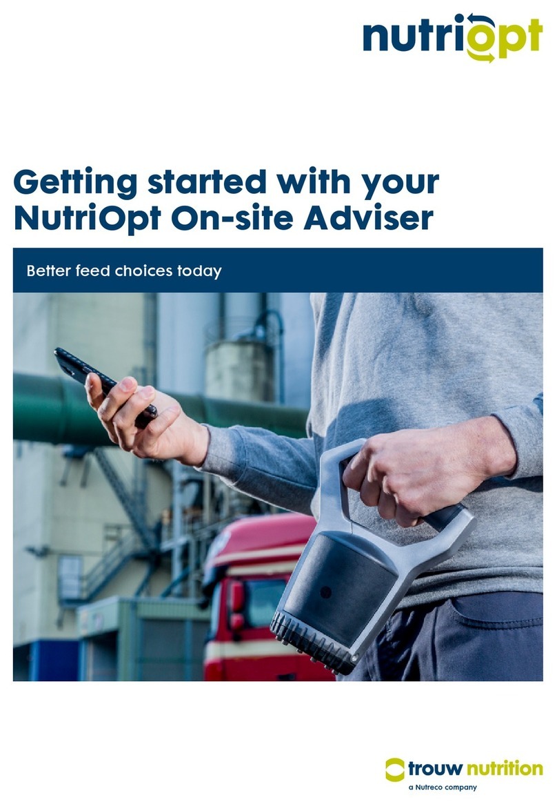 Nutreco trouw nutrition NutriOpt On-site Adviser Getting started