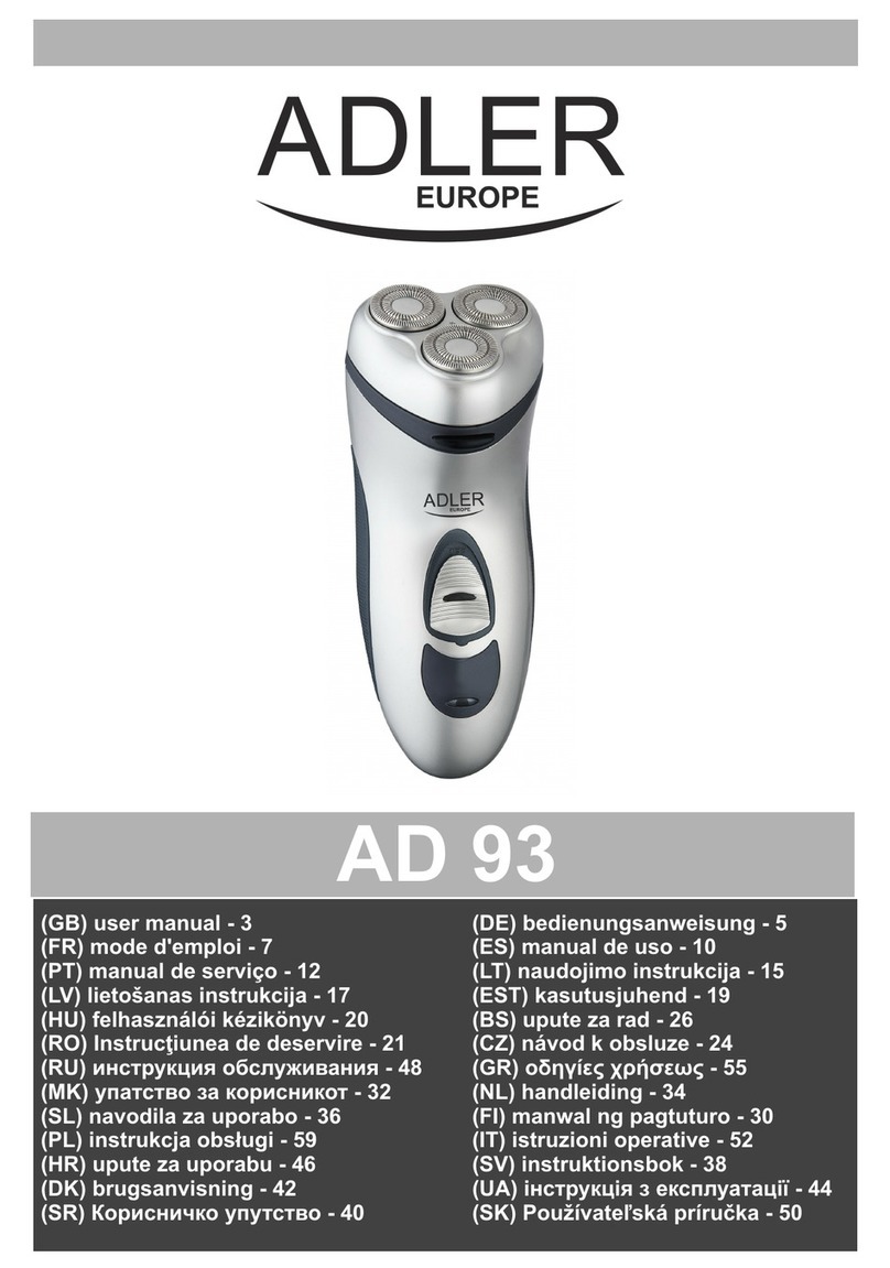 Adler Europe AD 93 user manual