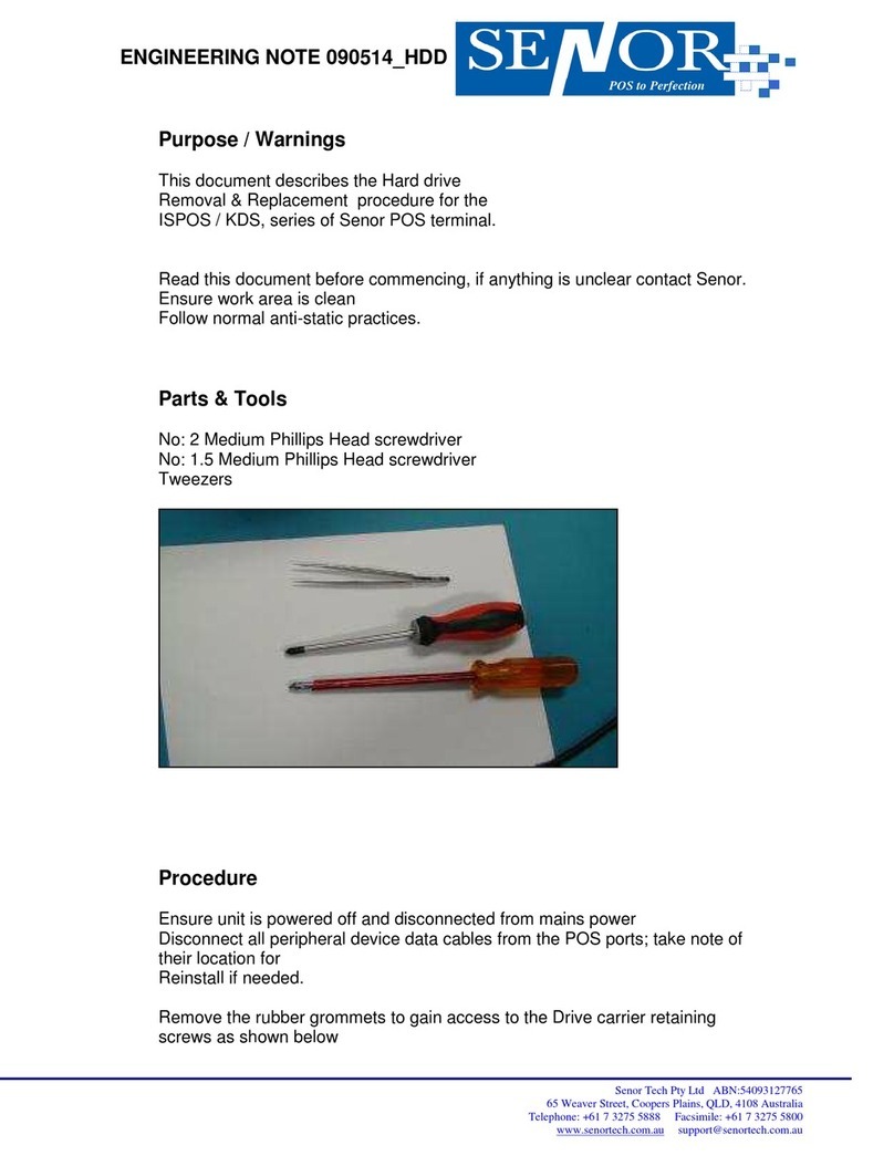 Senor iSPOS series Engineering note