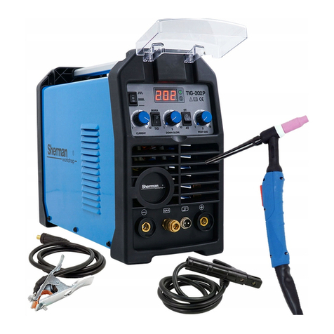 Sherman TIG 202P User manual Sherman TIG 202P User manual
