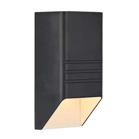 AMP Lighting Sol Box ASDL-2014-P-BK Installation & maintenance guide AMP Lighting Sol Box ASDL-2014-P-BK Installation & maintenance guide