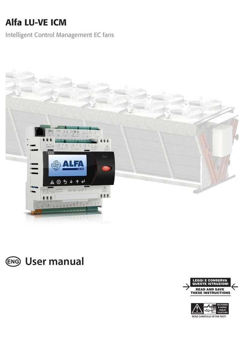 Alfa Network LU-VE ICM User manual