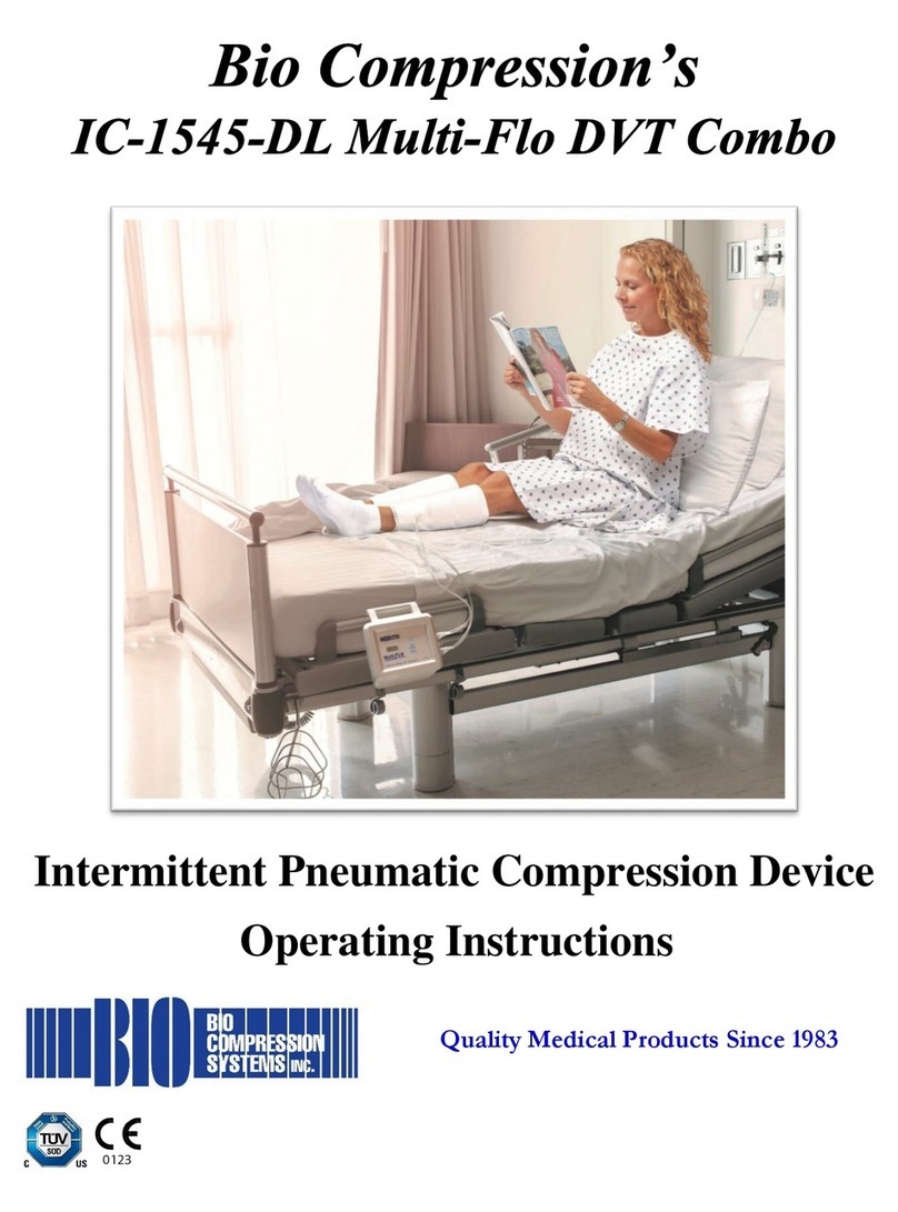 Bio Compression Systems IC-1545-DL Multi-Flo DVT Combo User manual