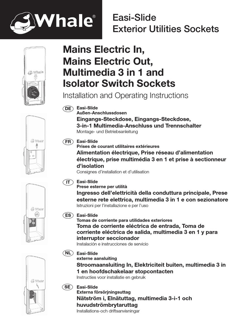 Whale Easi-Slide User manual