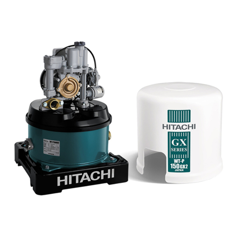 Hitachi WT-P Series Operation manual Hitachi WT-P Series Operation manual