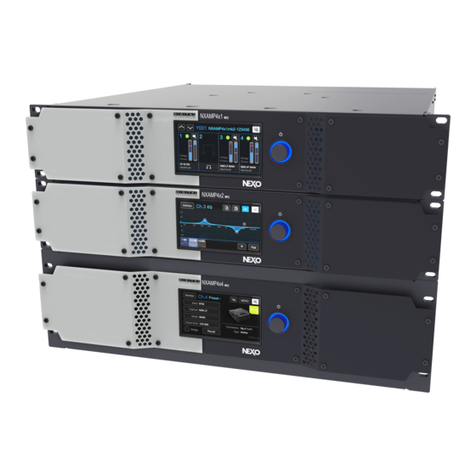 Nexo NXAMPmk2 Series user manual