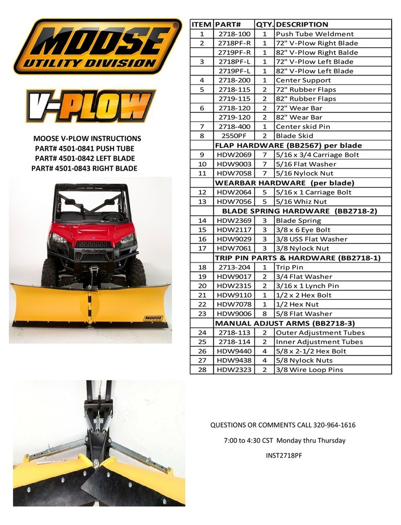 MOOSE V-Plow instructions