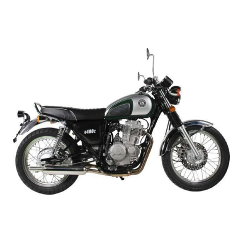 GENUINE MOTORCYCLES G400C owner's manual