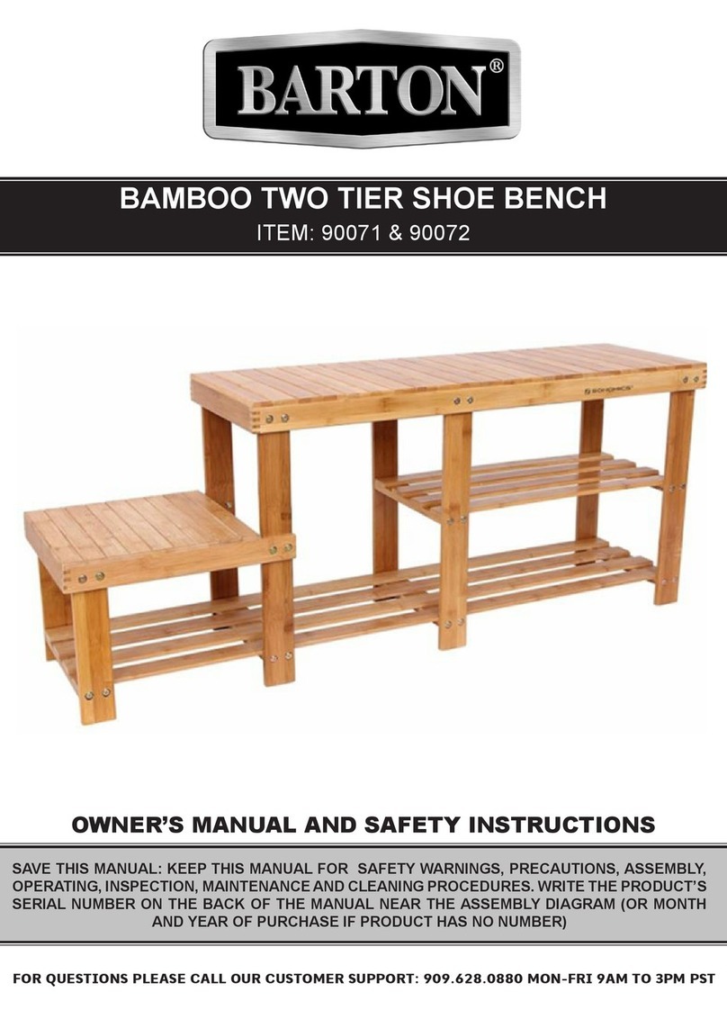 Barton 90071 Owner's manual and safety instructions