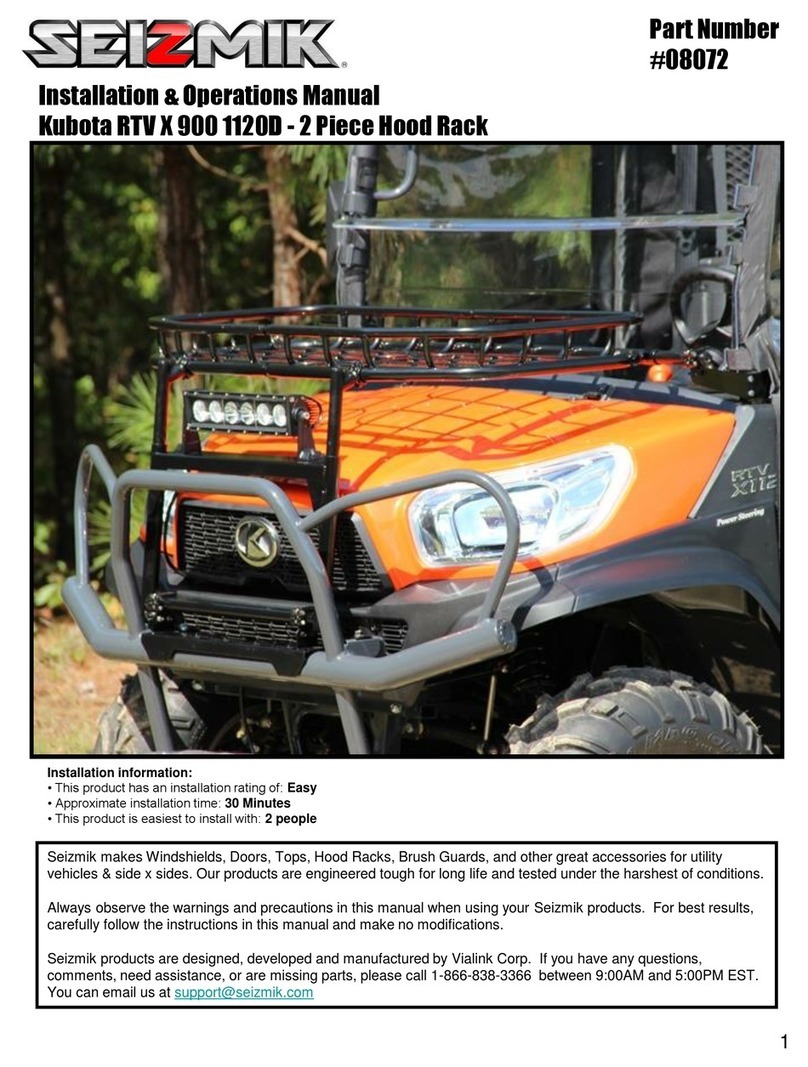 Seizmik 08072 User manual