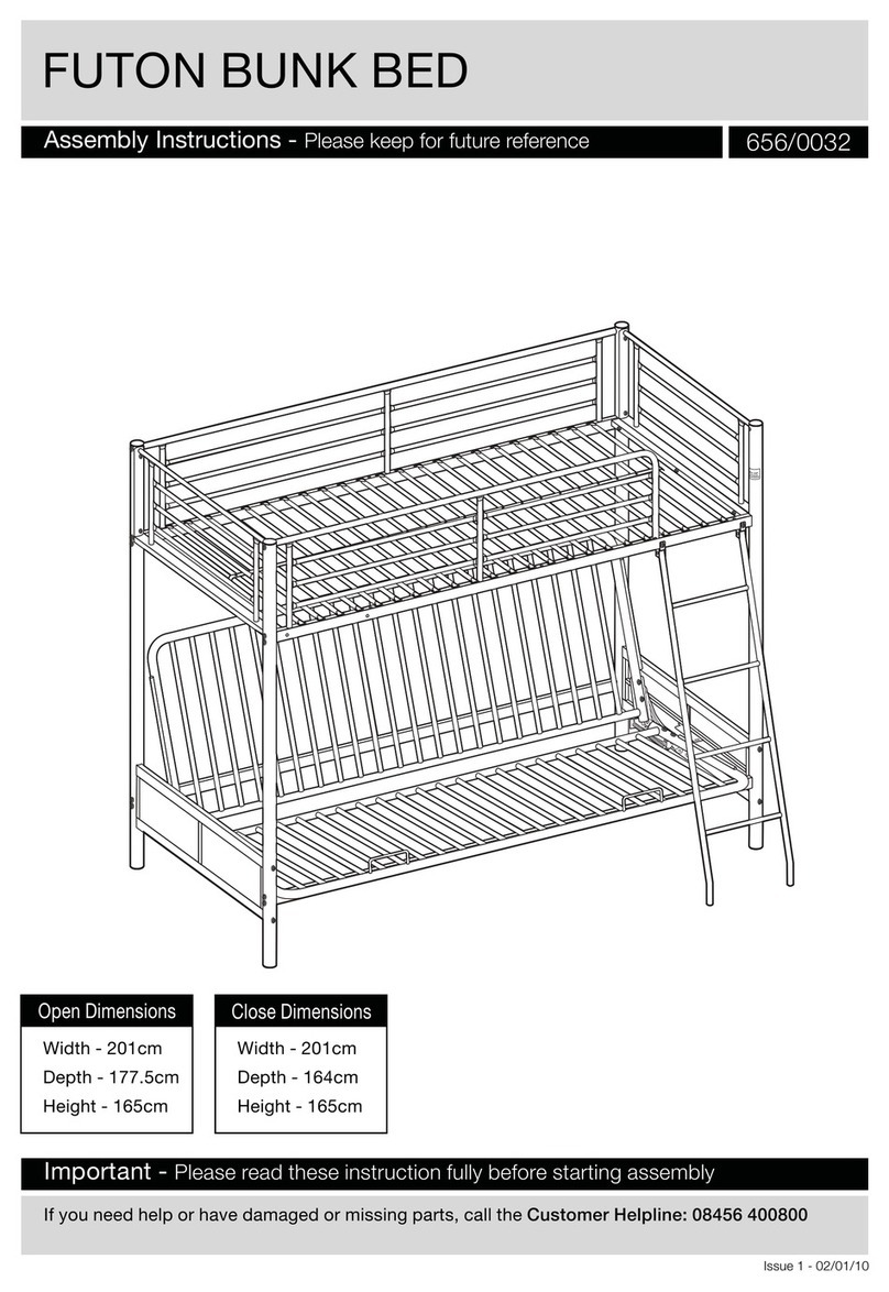 Argos FUTON 656/0032 User manual Argos FUTON 656/0032 User manual