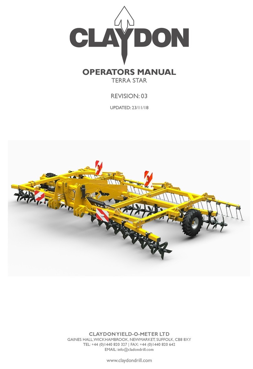 Claydon TERRA STAR User manual