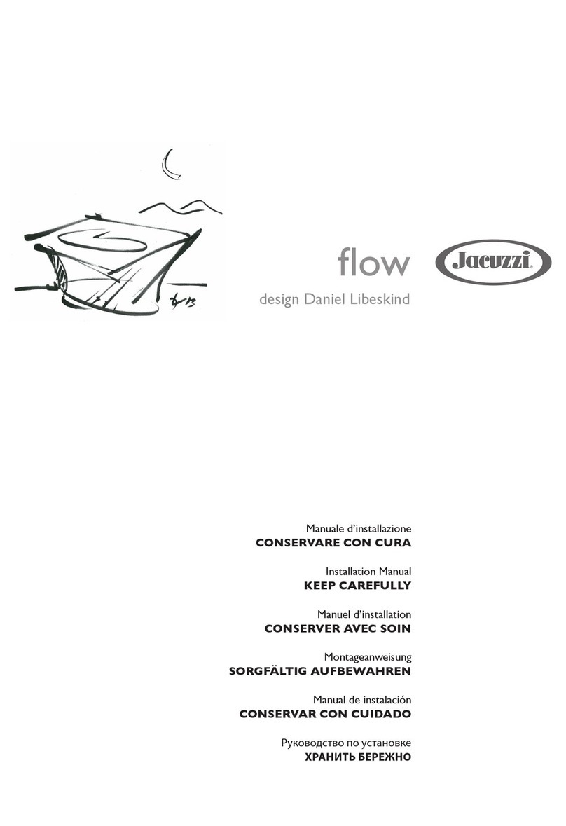 Jacuzzi Flow User manual Jacuzzi Flow User manual