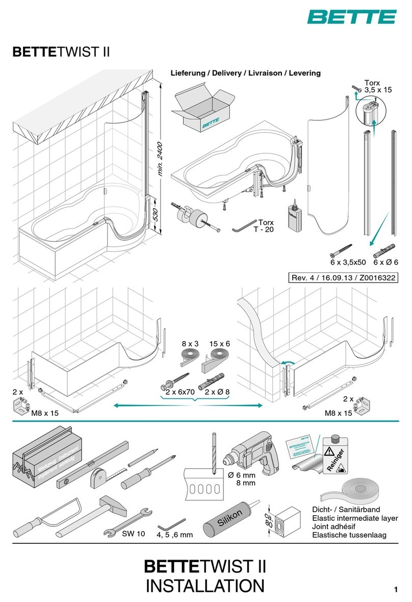 BETTE TWIST II User manual