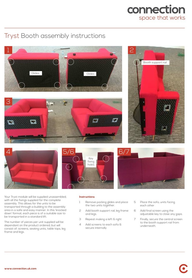 Connection Tryst Booth User manual