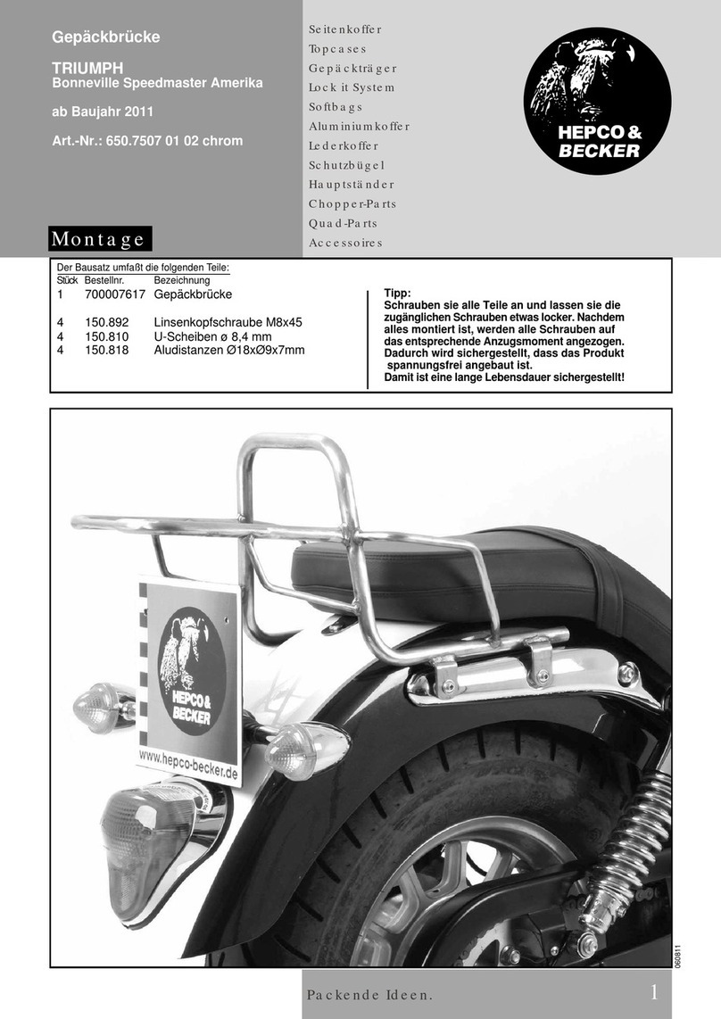 hepco & becker 650.7507 01 02 Installation guide