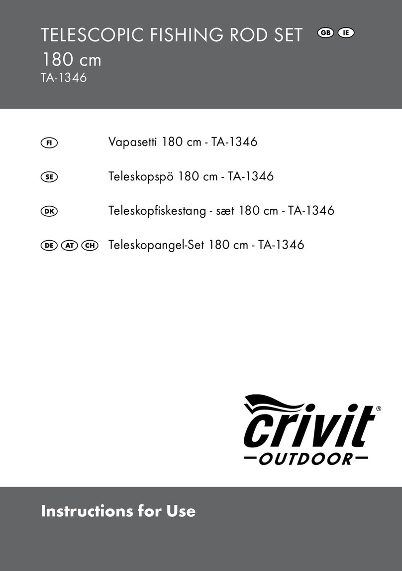 Crivit Outdoor TA-1346 Instructions for use