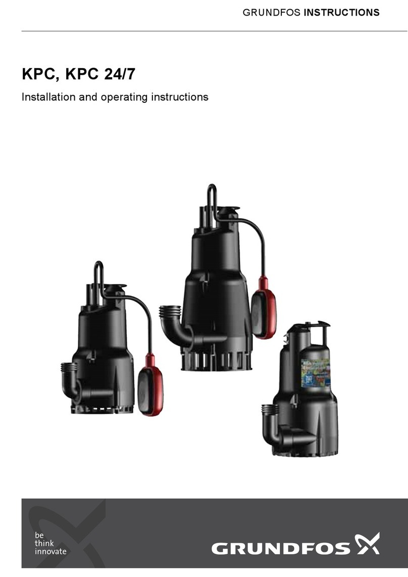 Grundfos KPC Series User manual