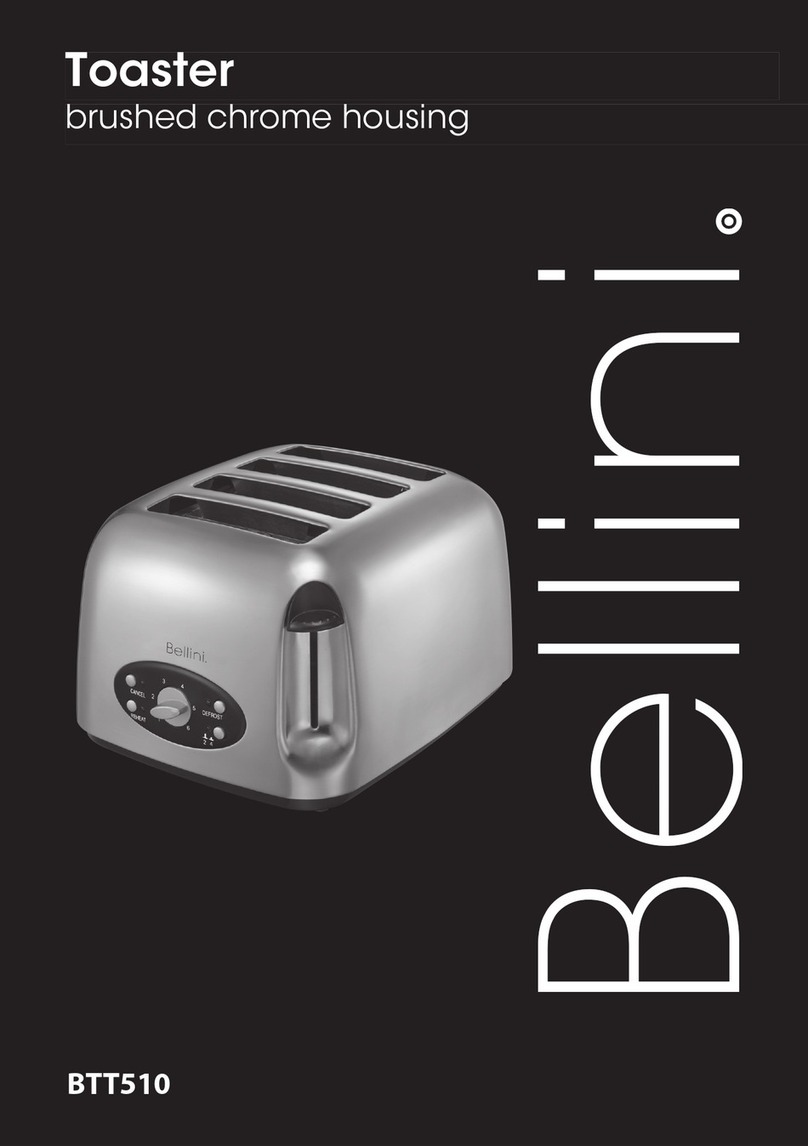 Bellini BTT510 User manual