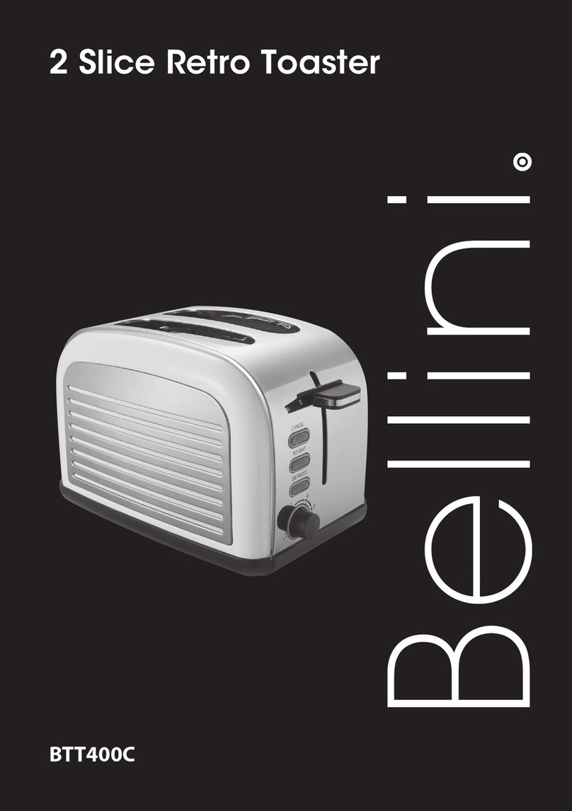 Bellini BTT400C User manual