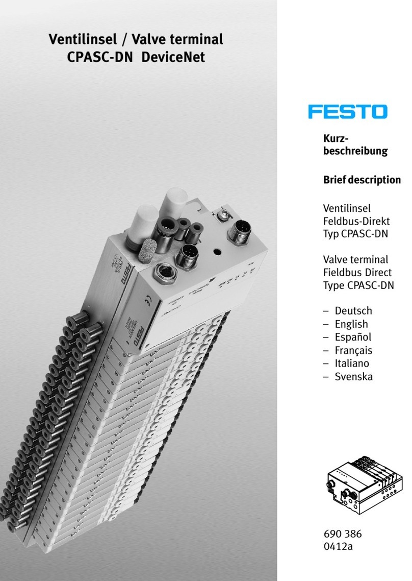Festo CPASC-DN Parts list manual