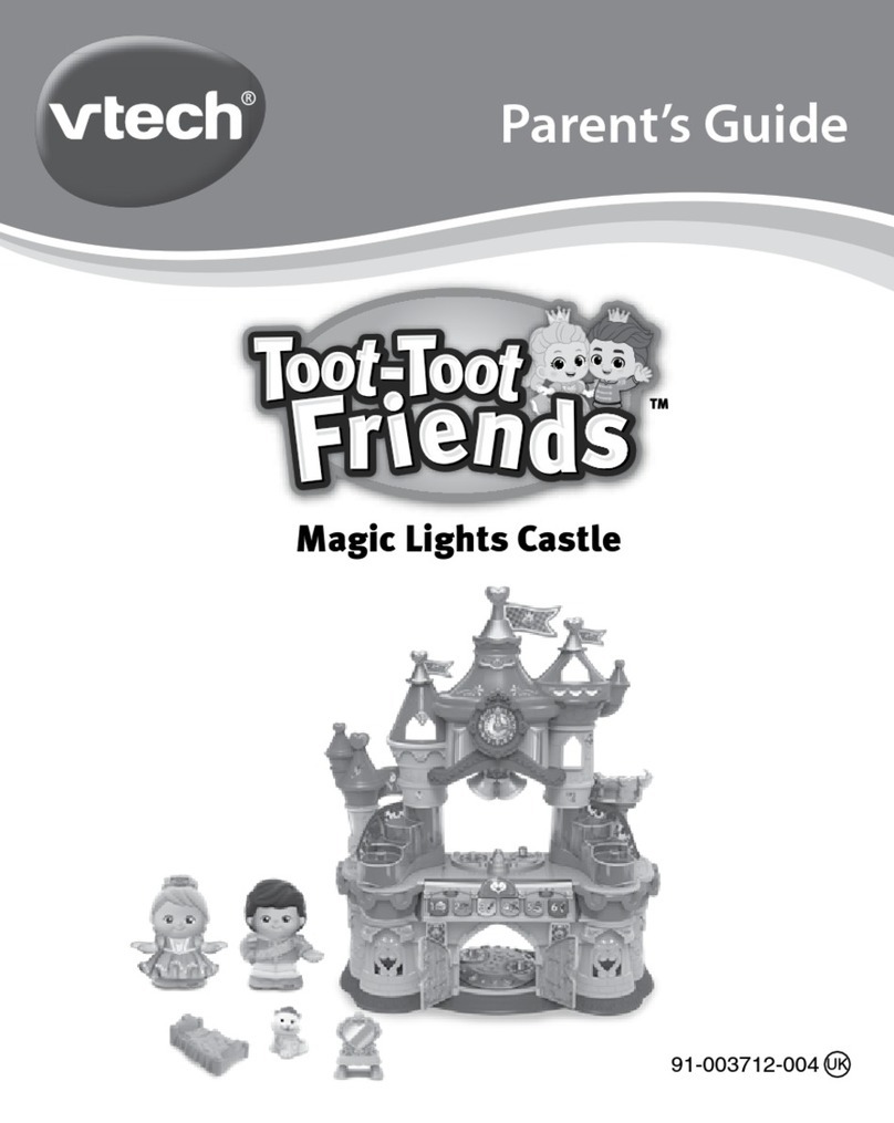 V-tech Toot-Toot Friends Magic Lights Castle Assembly Instructions