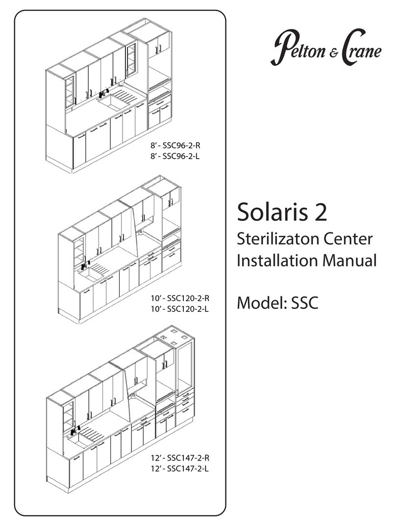 Pelton & Crane Solaris 2 SSC Series installation manual