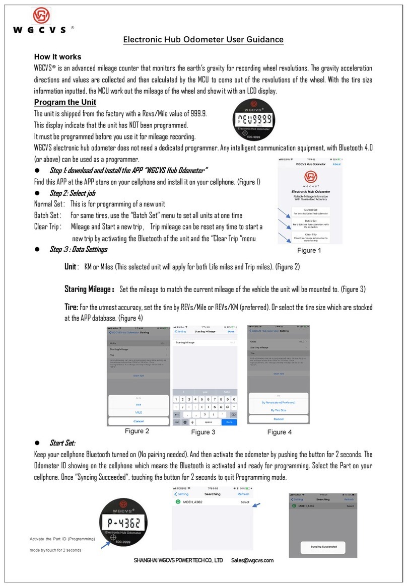WGCVS 600-9999 User guidance