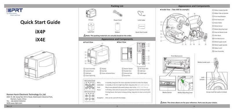 iDPRT iX4P quick start guide