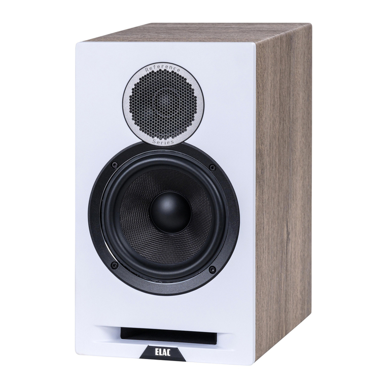 ELAC Debut Reference DBR62 User manual ELAC Debut Reference DBR62 User manual