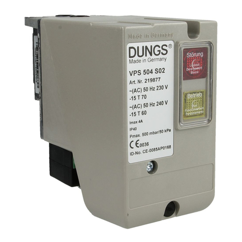 Dungs VPS 504 Operation and assembly instructions