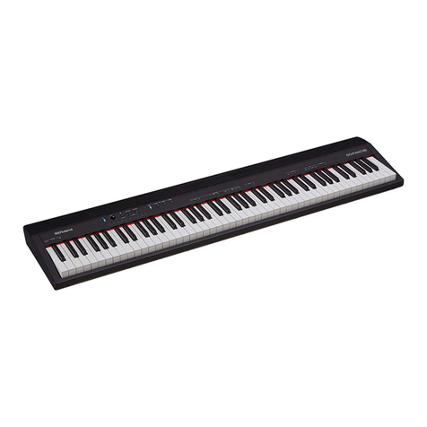 Roland GO:PIANO88 User manual