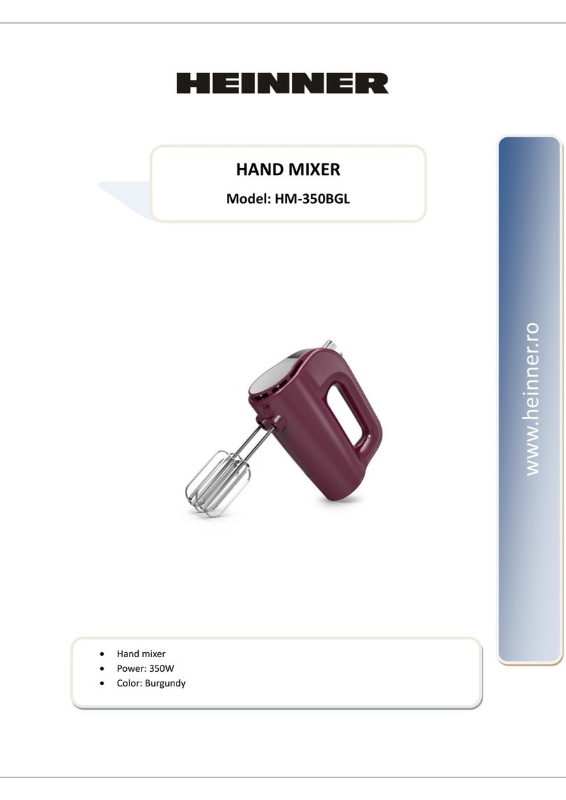Heinner HM-350BGL User manual