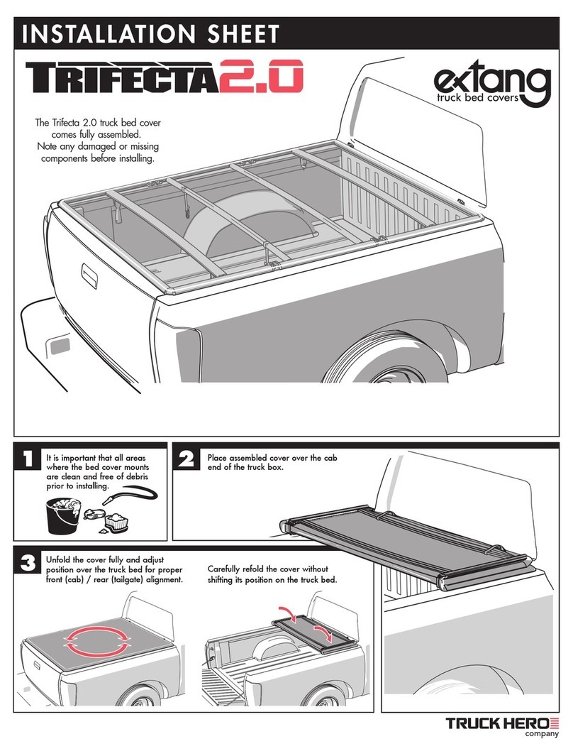 Extang Trifecta 2.0 Assembly instructions