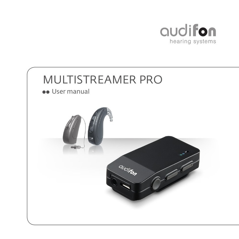 Audifon MULTISTREAMER PRO User manual
