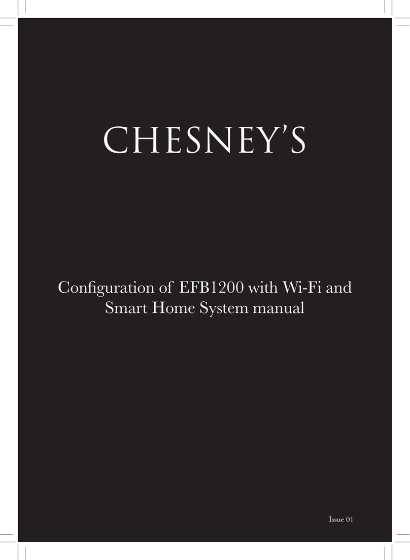 Chesney's EFB1200 User manual