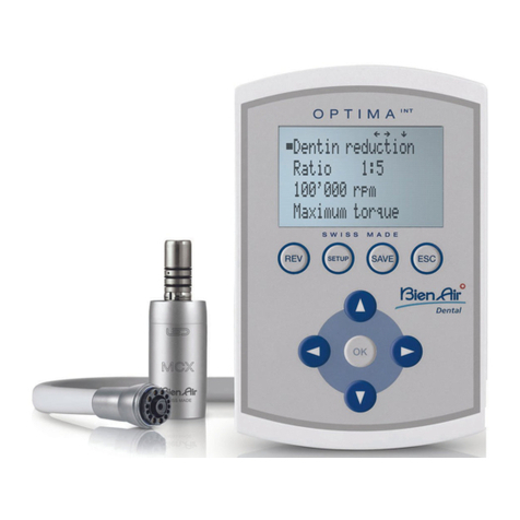 Bien Air OPTIMA INT user guide