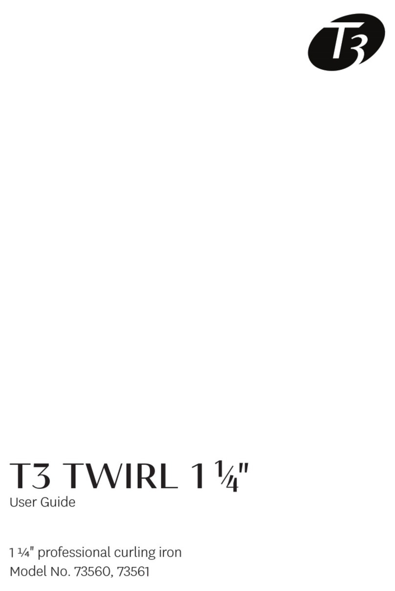 T3 Twirl 1 1/4" User manual
