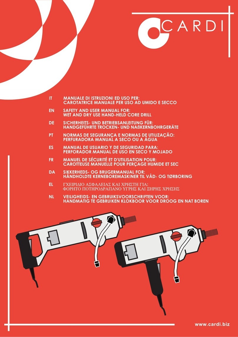 Cardi Talpa T1 Safety and users manual